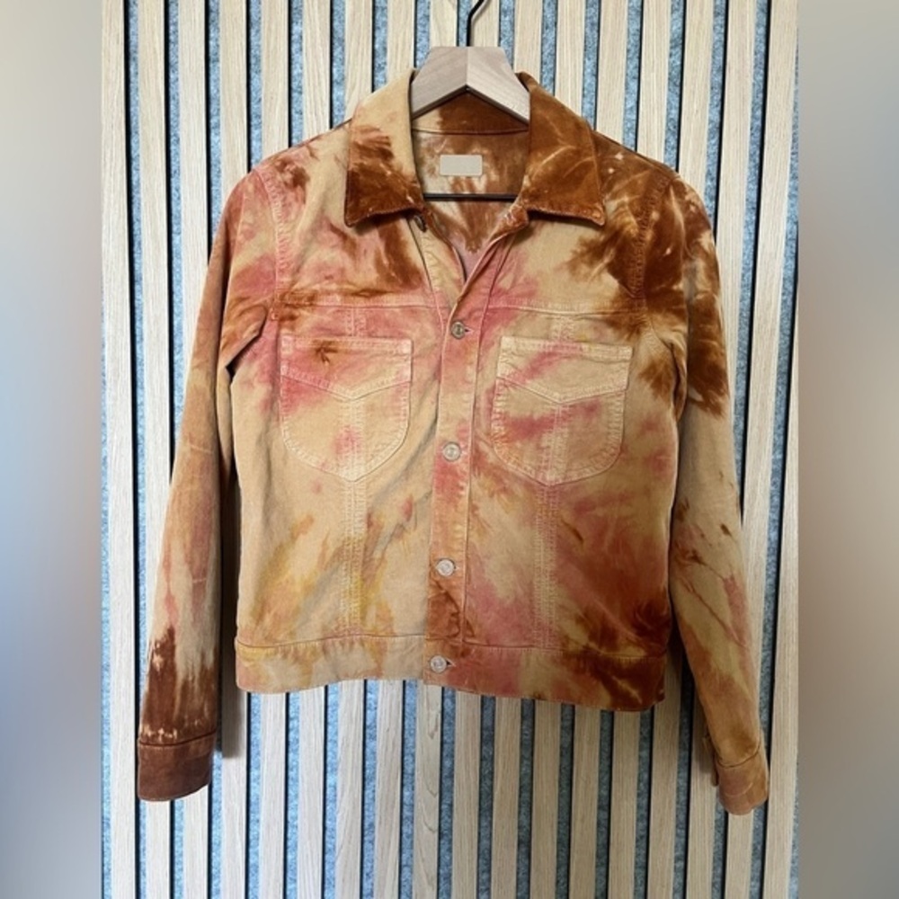 MOTHER Corduroy Tie Dye Jacket
